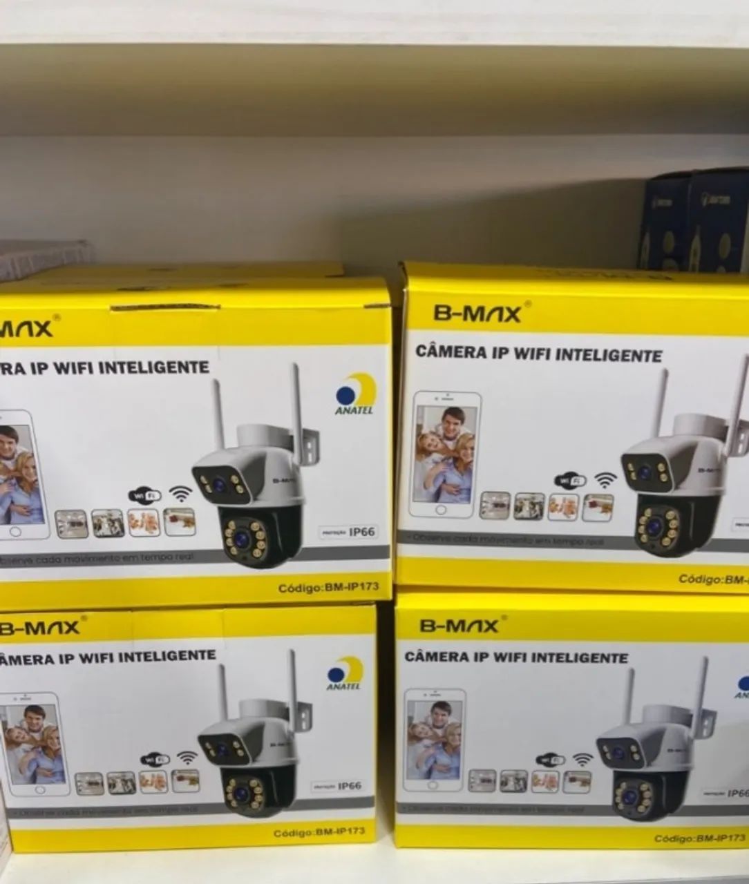 Câmera externa com Wi-Fi modelo-B-MAX BM-IP173 - Foto 3