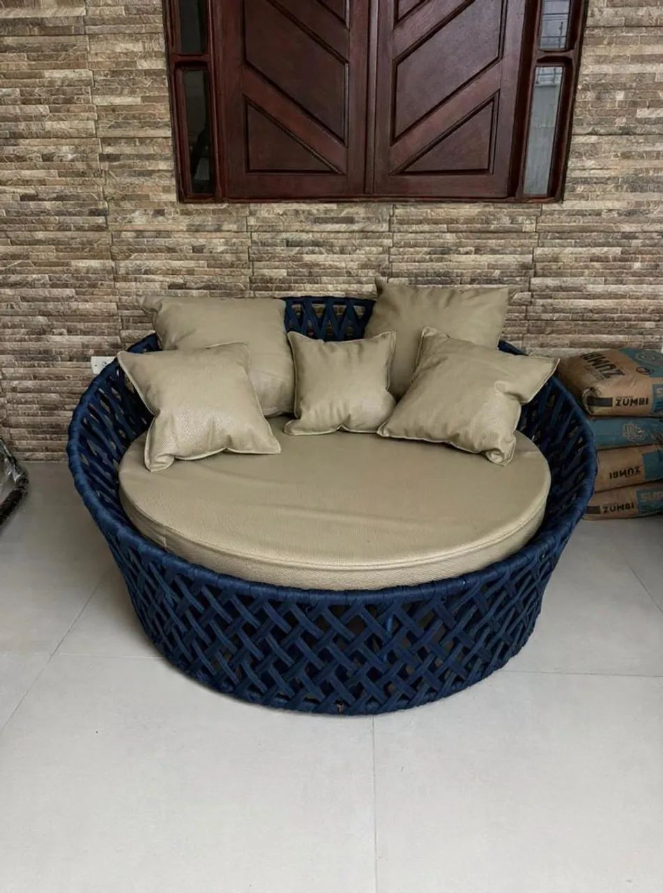 Chaise em Corda Náutica Premium - Conforto, Luxo e Sofisticação