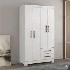 Guarda Roupa Vitoria Branco Novo! 