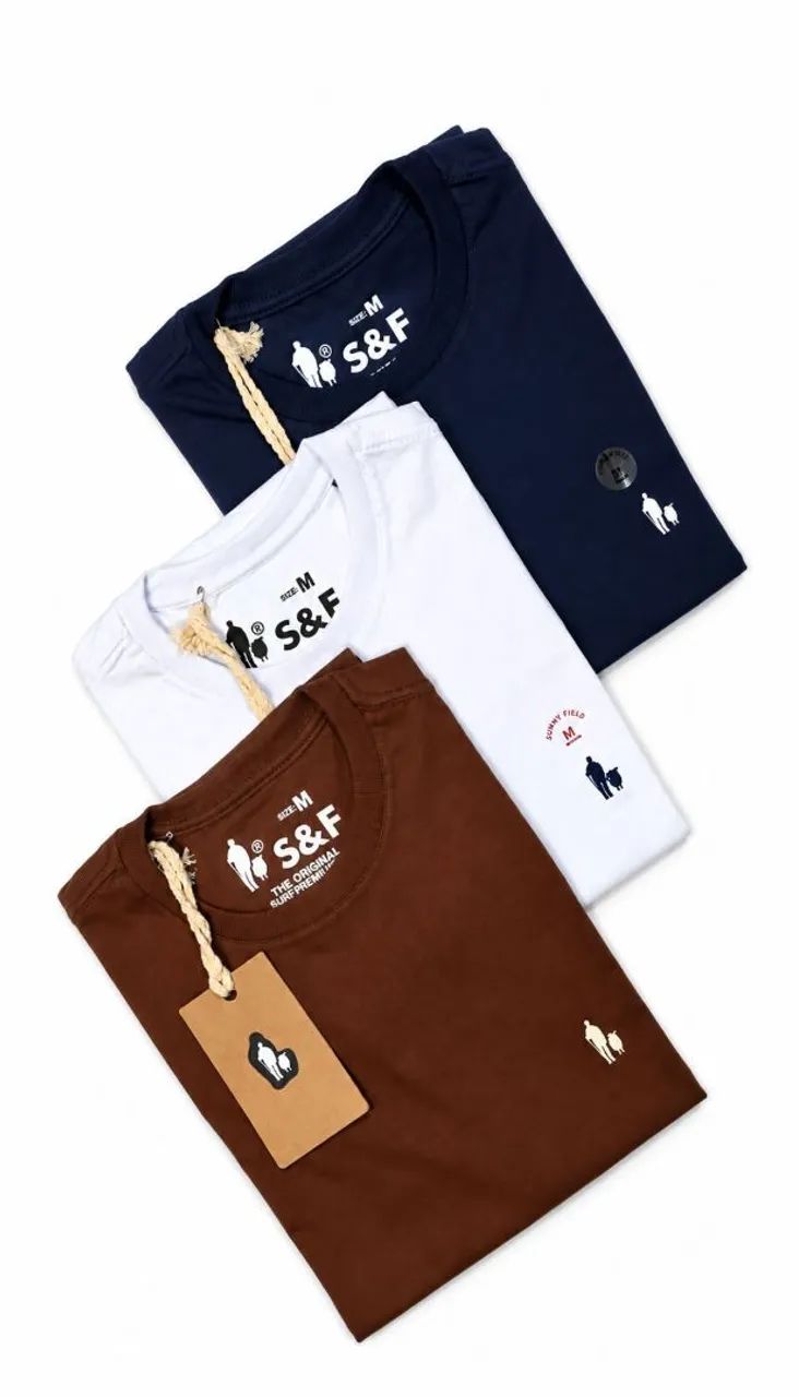ATACADO Camisetas Sheepfyeld Originais 100% algodão  - Foto 3