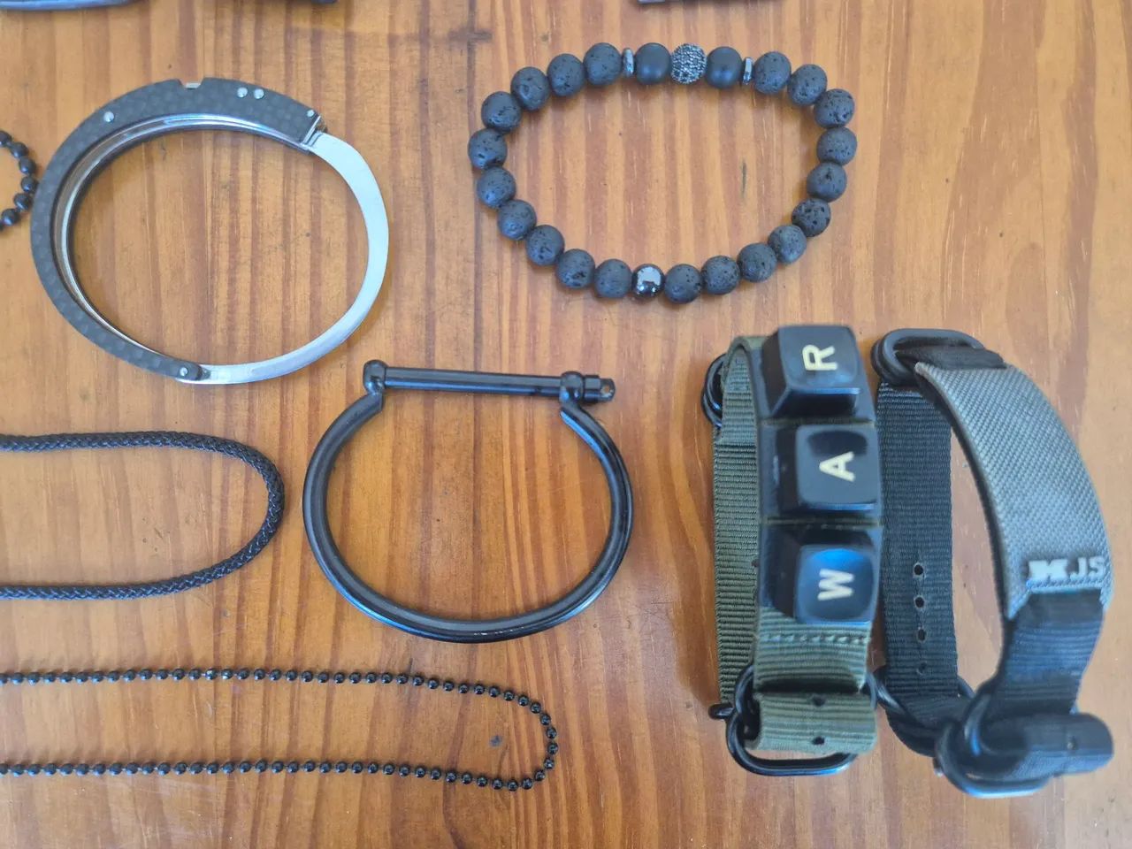 Coleção de acessórios, colares, braceletes e anéis s - Foto 4