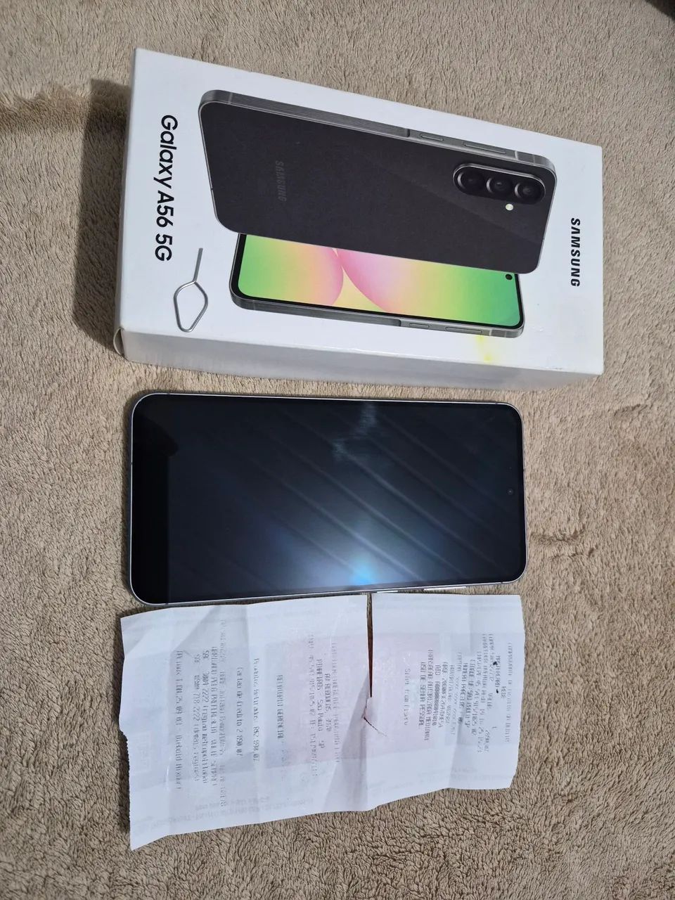 Galaxy A56 256GB  8GB de RAM  (IMPECÁVEL)  com caixa e nota - Foto 5