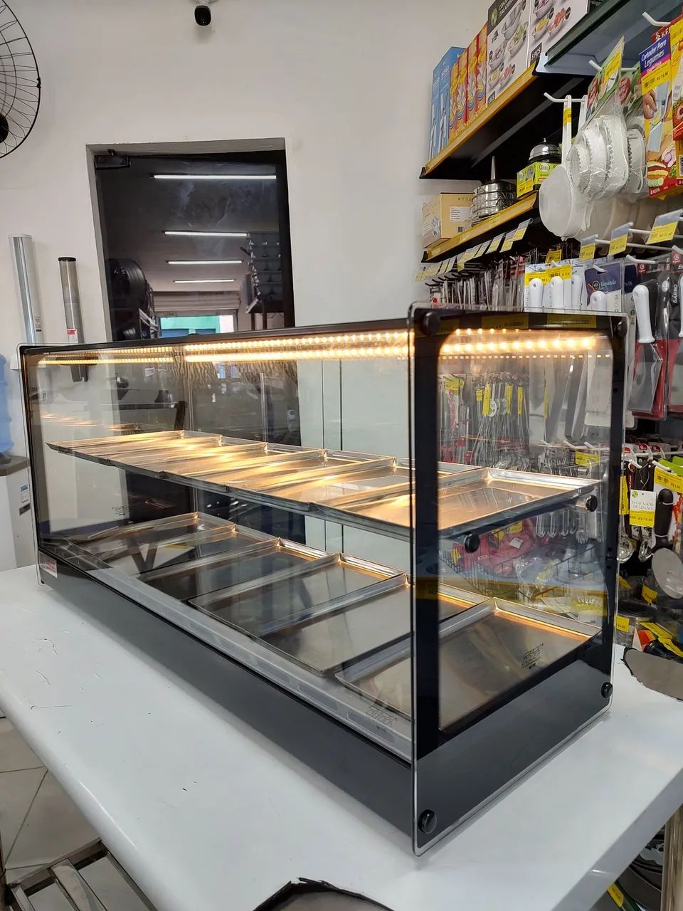 Estufa Titã reta 12 bandejas com led  - Foto 2