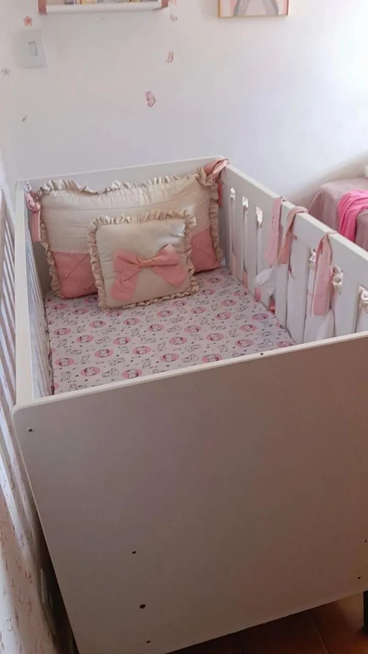 Vende se berço semi novo  - Foto 3