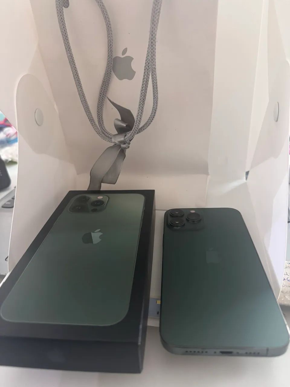 iPhone 13 Pro Max 256 GB Verde Alpine Green Único dono - Foto 2