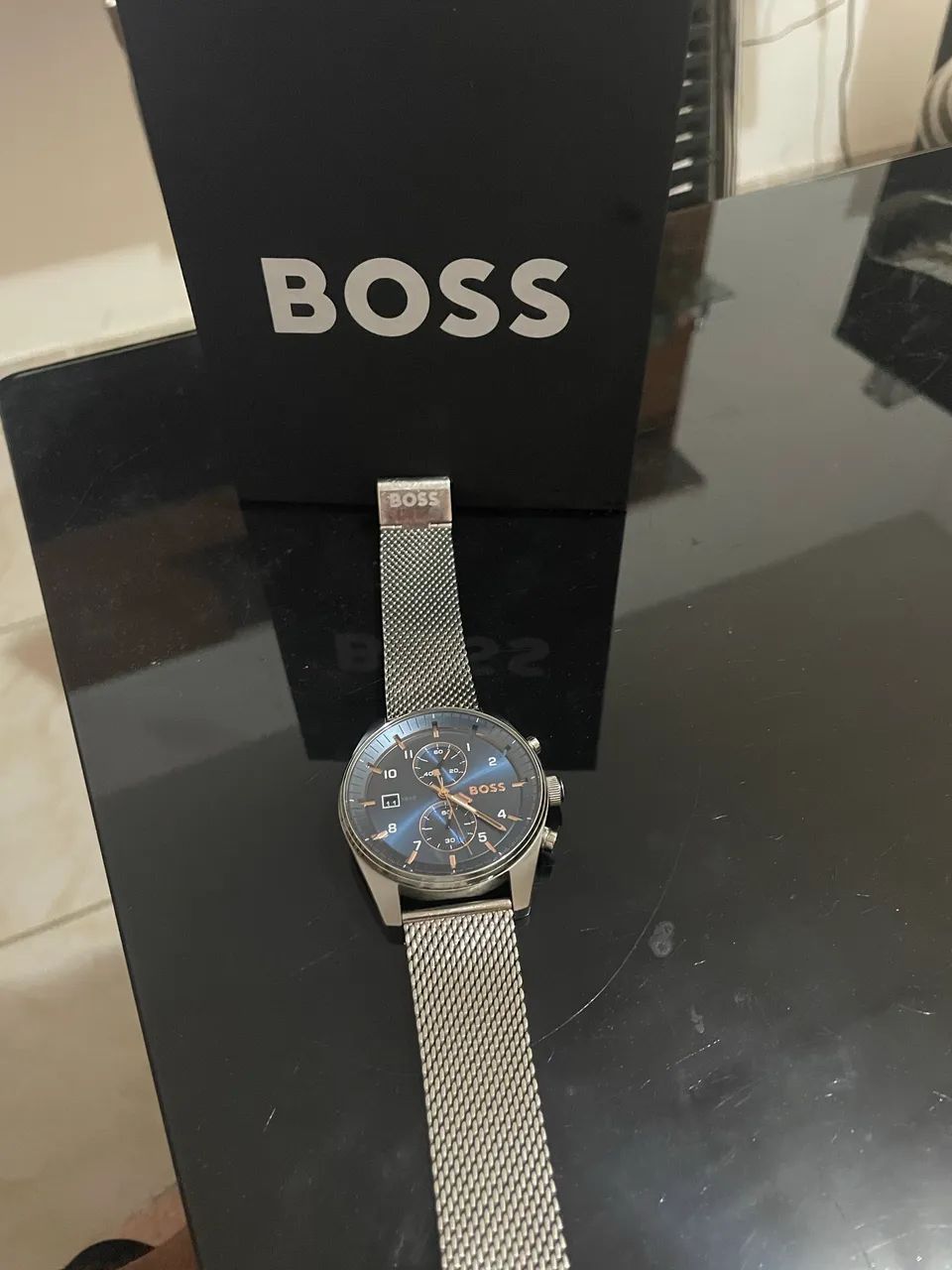 Vendo relógio Boss - Semi novo Original - Foto 4