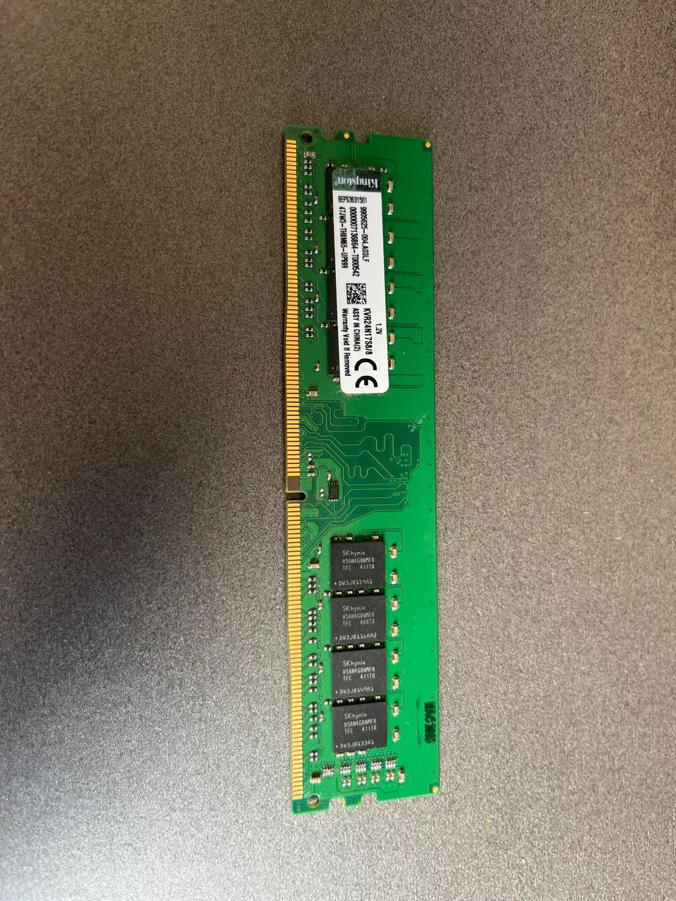 Memória RAM Kingston 8GB DDR4 2400MHz