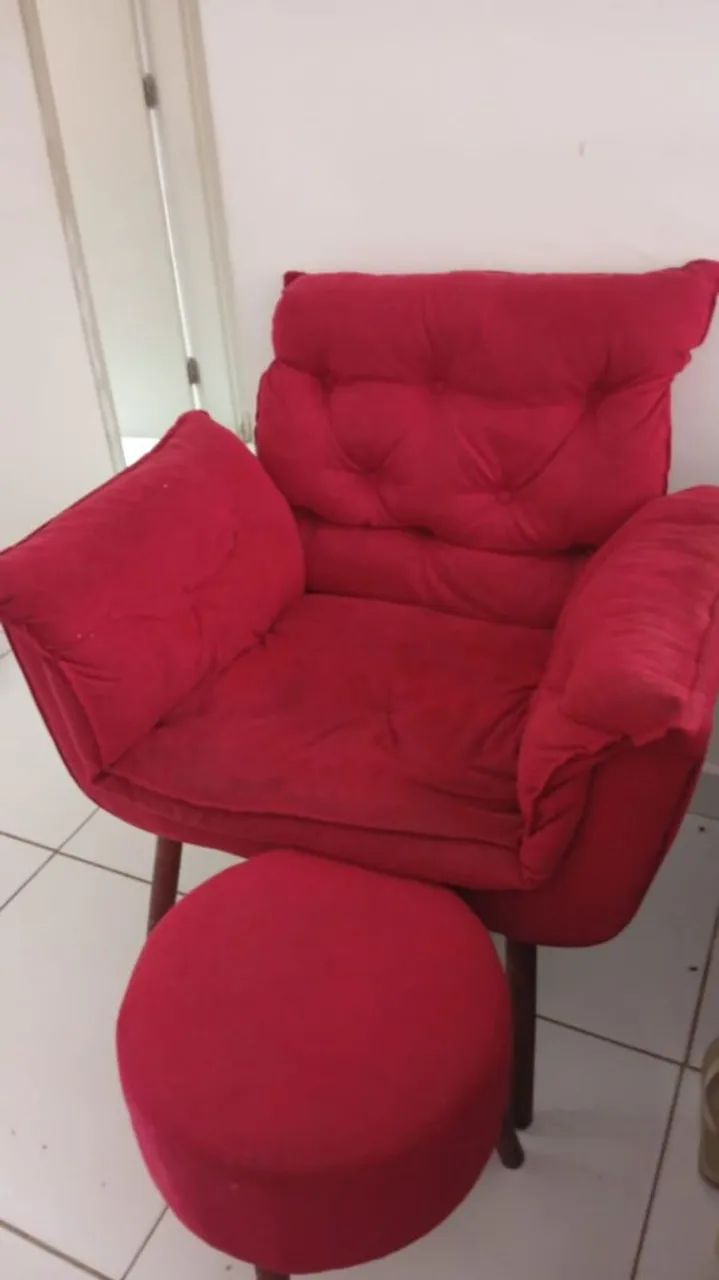 Poltrona vermelha 