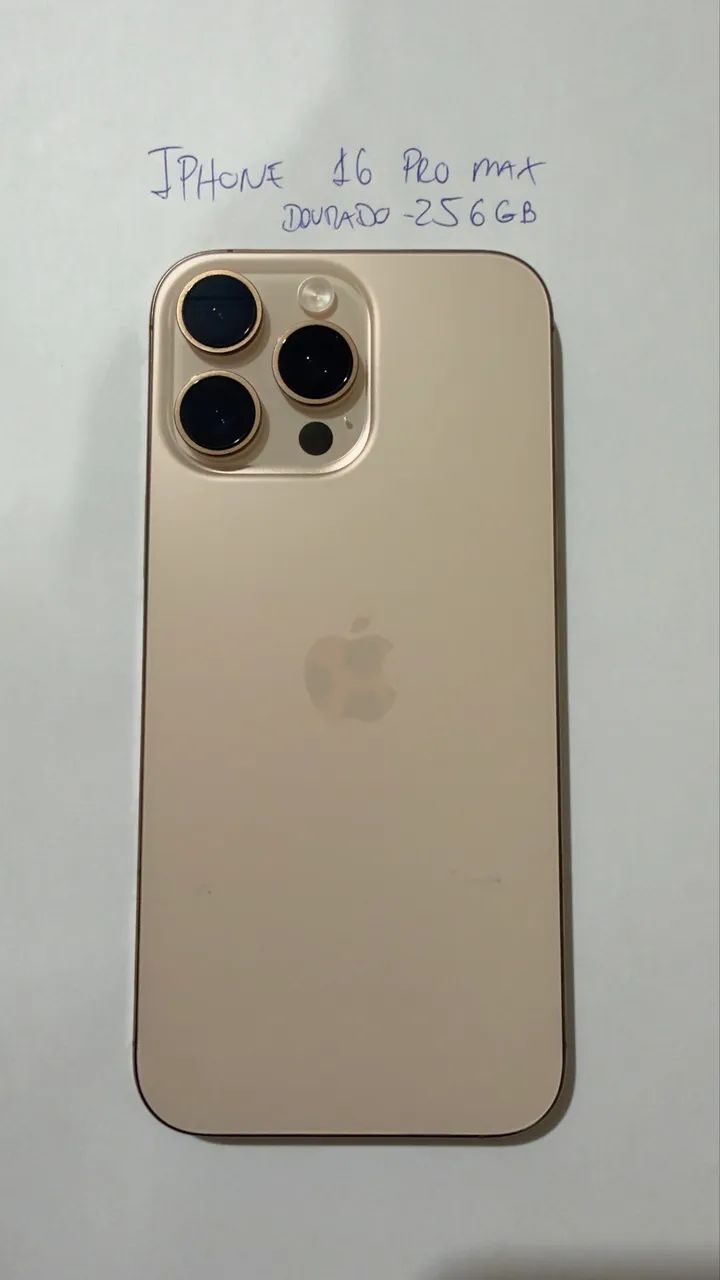 iPhone 16 Pro Max 256g dourado - Foto 2