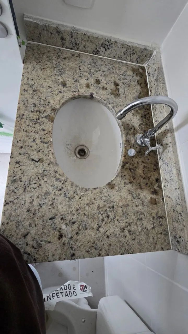 Kit Banheiro Roca Bancada de Granito com Cuba - Foto 4