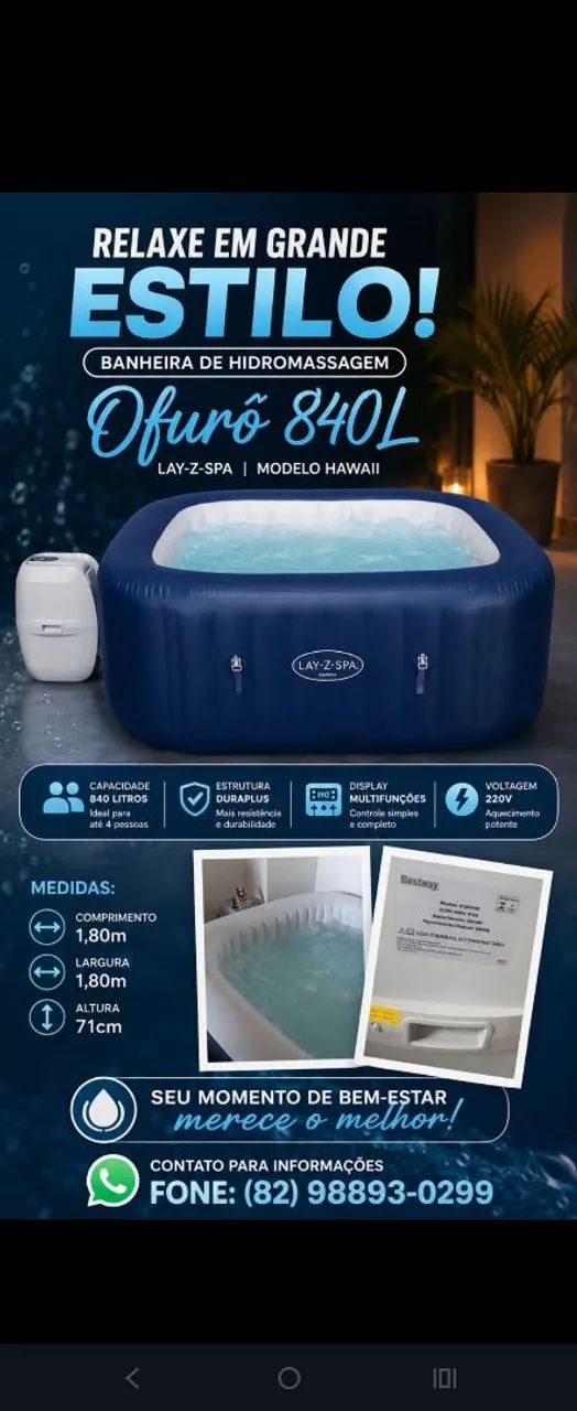 SPA AQUECIDO 