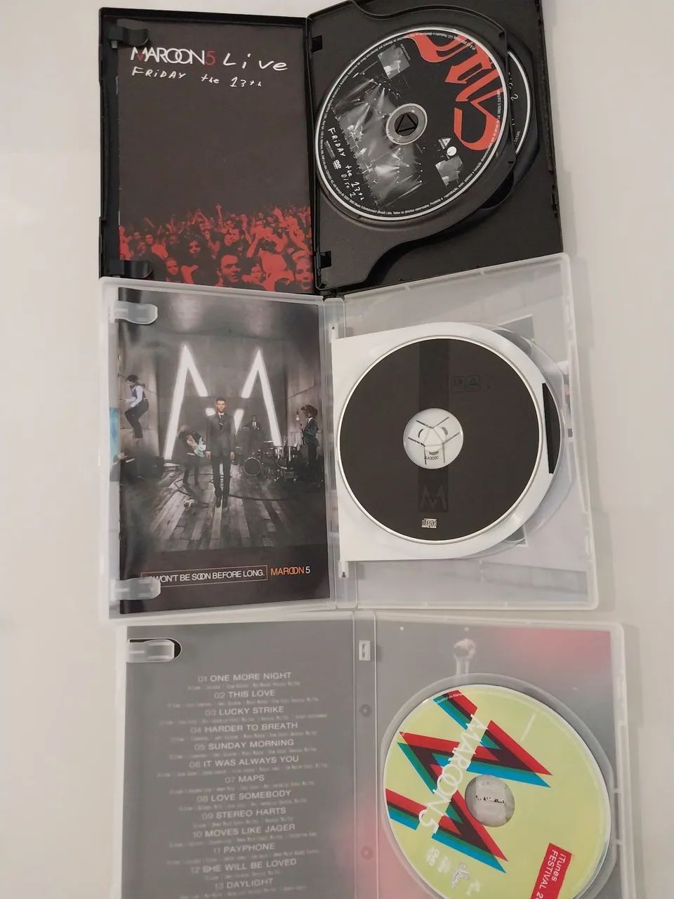Coleção Maroon 5 - CDs, DVDs etc - Salto Weissbach, Blumenau