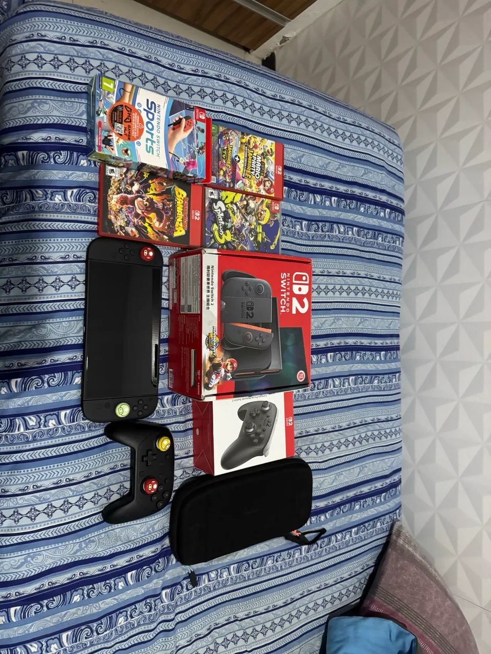 Nintendo Switch 2 Seminovo Completo + Pro Controller 2 + 4 Jogos + Case e Acessórios - Foto 4