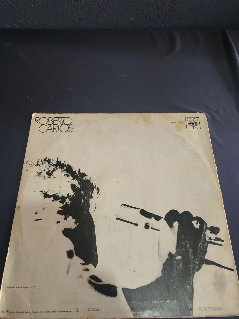 Disco Vinil LP Roberto Carlos álbum 1970 - Foto 2