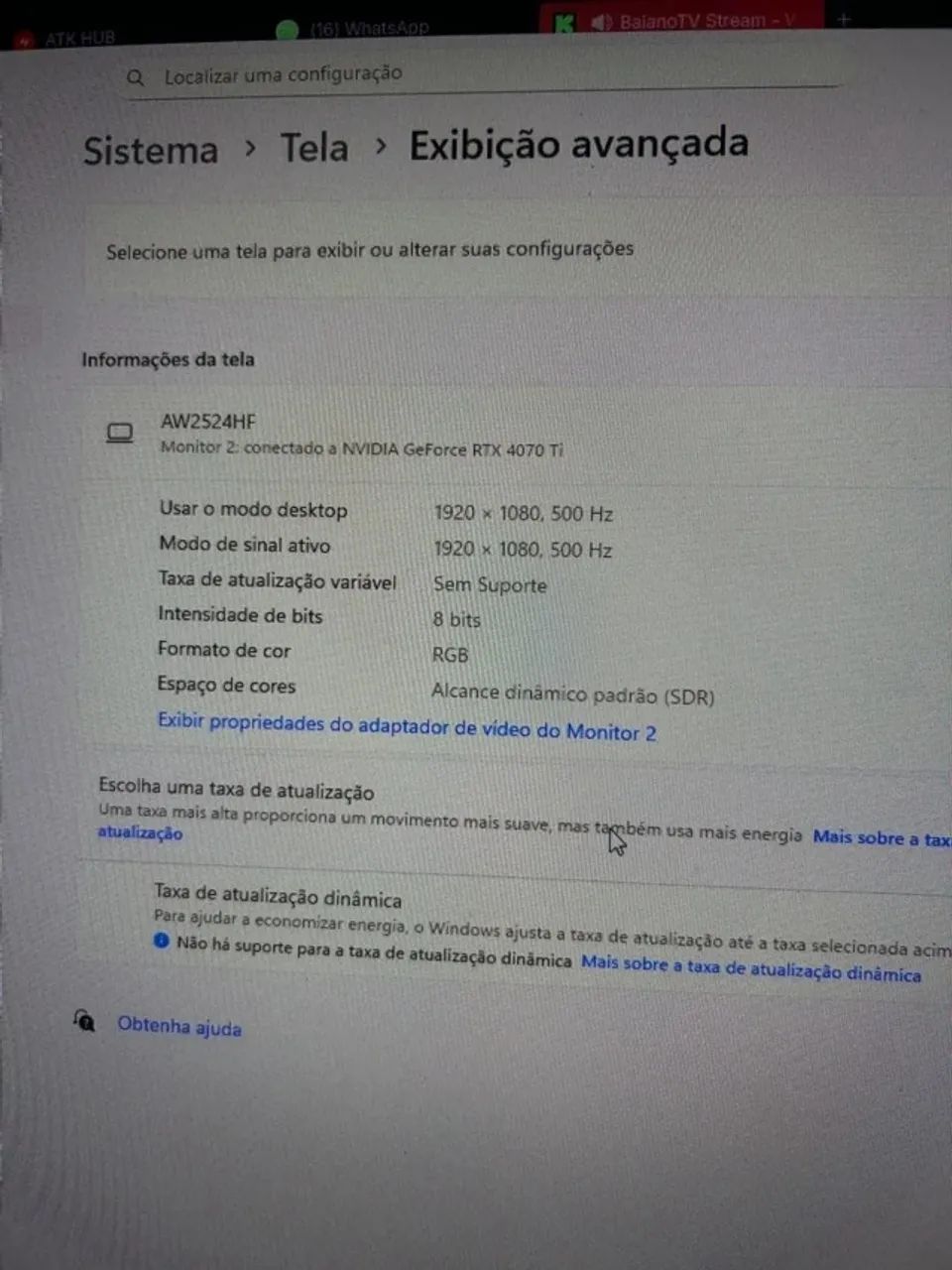 Monitor 500hz Alienware419359517259878401