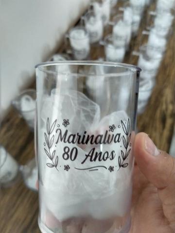 Canecas de material acrílico personalizada, tamanho 300ml