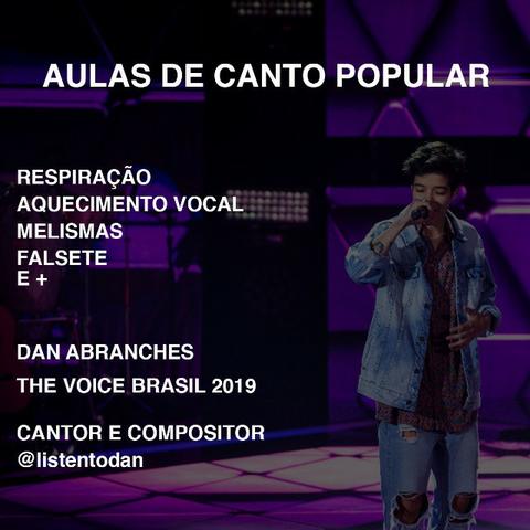 Aula Particular de Canto Popular