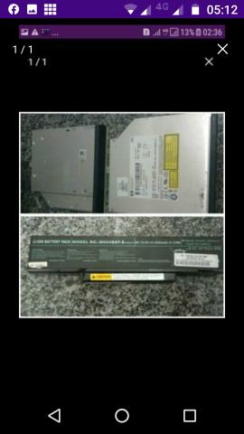 V/t bateria notebook 130,00 positivo e gravadoras 50,00 cada zap *