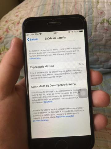 Iphone 6 64gb impecável - Foto 3