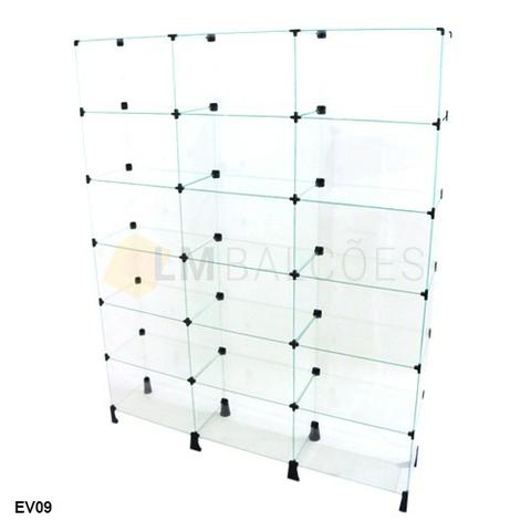 Estante de vidro 1,50 x 1,90 x 0,30 ideal para sua loja em ate 6 x sem juros - Foto 2