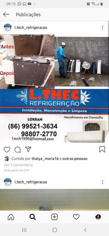 Manutenção e instalação de ar condicionado
