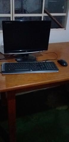 Tela,teclado,mousse e impressora