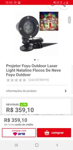 Projetor natalino foyu - Foto 3