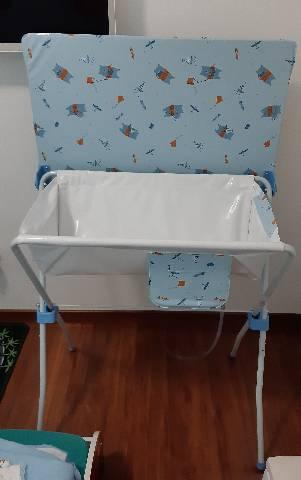 Banheira para bebê com trocador dobrável - Foto 2