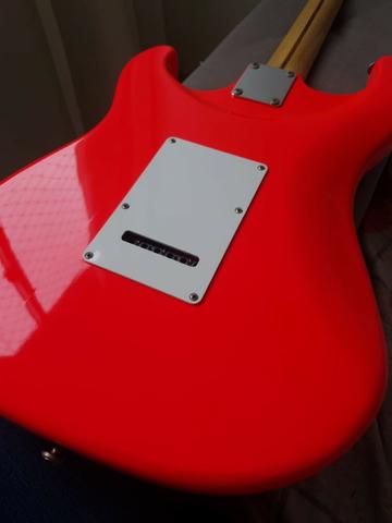 Guitarra Giannini GG06 Dragster - Rosa/Pink - Foto 6