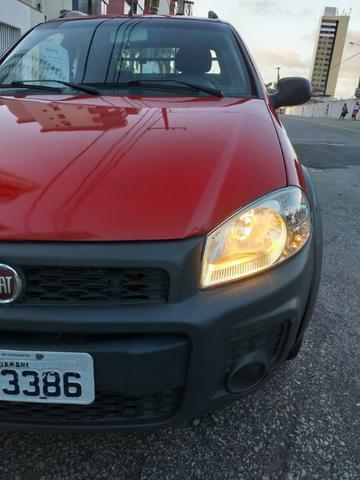 Fiat Strada Cab Dupla 3 Portas Oportunidade Conservada Troco e Financio - Foto 3