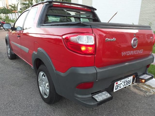 Fiat Strada Cab Dupla 3 Portas Oportunidade Conservada Troco e Financio - Foto 9