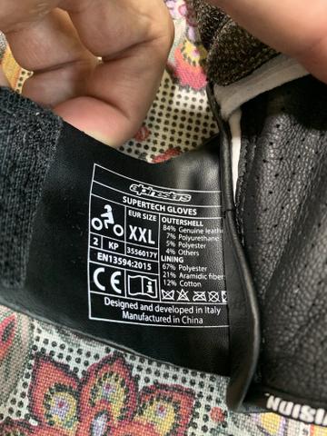 Luva alpinestars Super Tech XXL - Foto 2