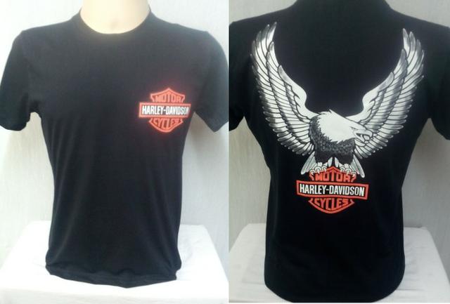 Camiseta Harley Davidson Vários Modelos - Foto 3