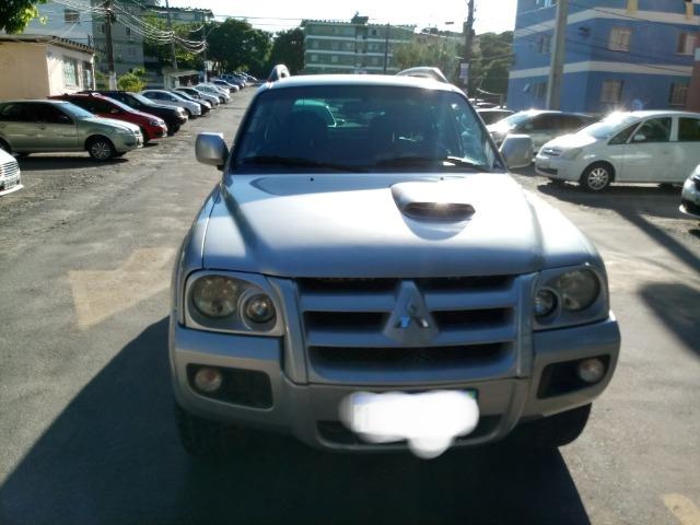 Pajero Sport HPE 3.5 V6, flex, 4x4 auto, prata, com GNV - Foto 3