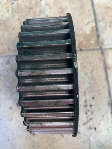 Engrenagem da bomba oleo fiat ducato jtd 2,8 original - Foto 5