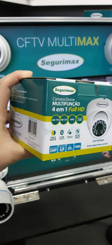 Câmeras de Seguranca e trava elétrica para portão,