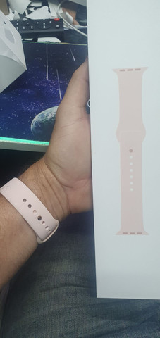Troco pulseira Rose apple watch original na caixa