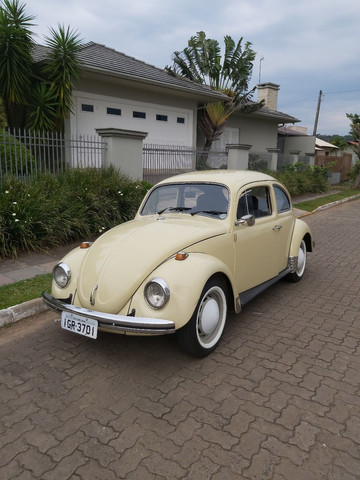 Fusca 1974 Fusca 1300 VW Bege
