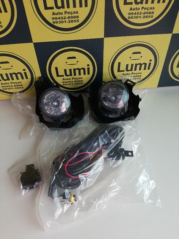 KIT farol milha Nissan Frontier 2008 2009 2010 2011 2012 2013 - NOVO - Foto 2