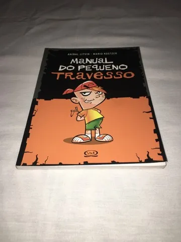Livro Manual do Pequeno Travesso usado bom estado