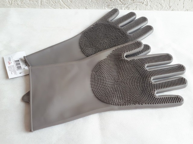 Luvas Mágica De Silicone Limpeza Multiuso Cozinha Faxina Pet - Foto 3