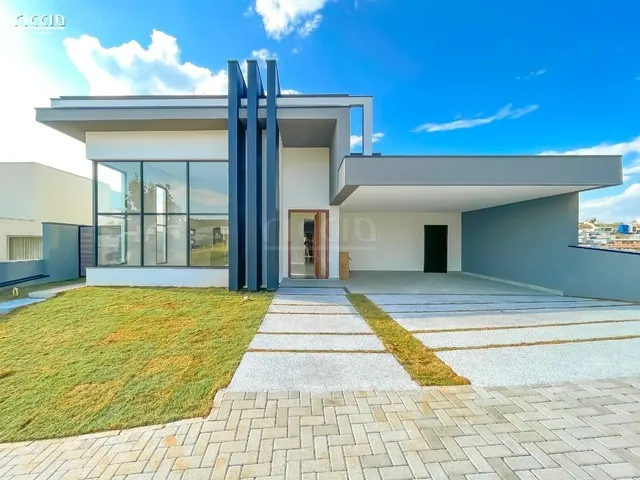 Casa Térrea à Venda no Urbanova em SJC! Cond. Mônaco Urbanova - 3 SUÍTES + Escritório. Com