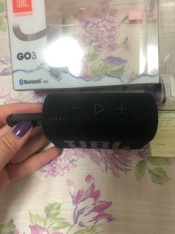 Vende-se caixinha jbl go 3 original - Áudio, TV, vídeo e fotografia