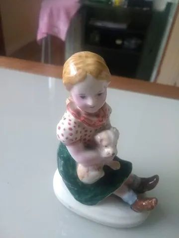 BIBELO MENINA E SEU CACHORRO ANOS 60. 