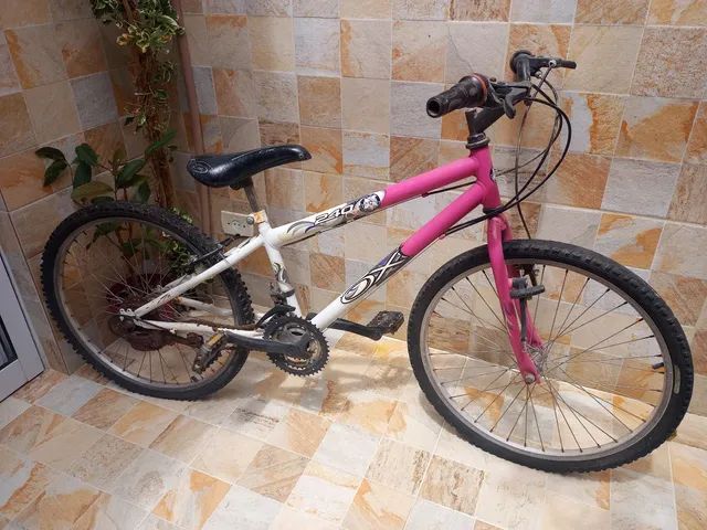 Bicicleta usada aro 24 feminina