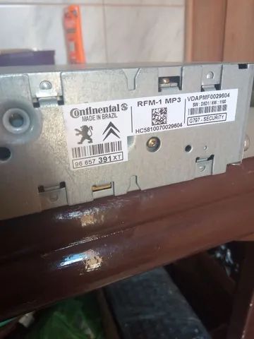Som automotivo Original,Pegout ,Citroen ,Com Auxiliar Bluetooth - Foto 5