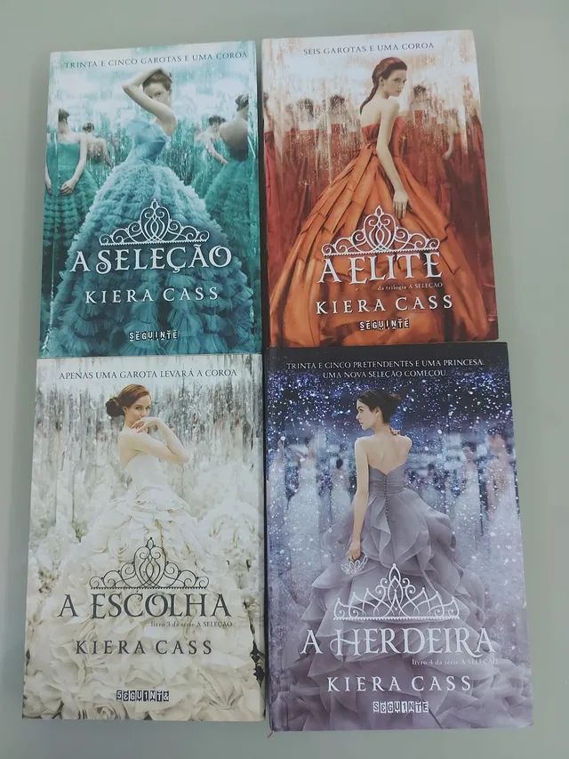 Livros da coleção Princesas