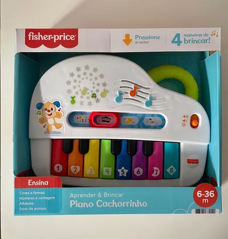 Ginásio Pianinho Deluxe Fisher-Price Mattel - Fátima Criança