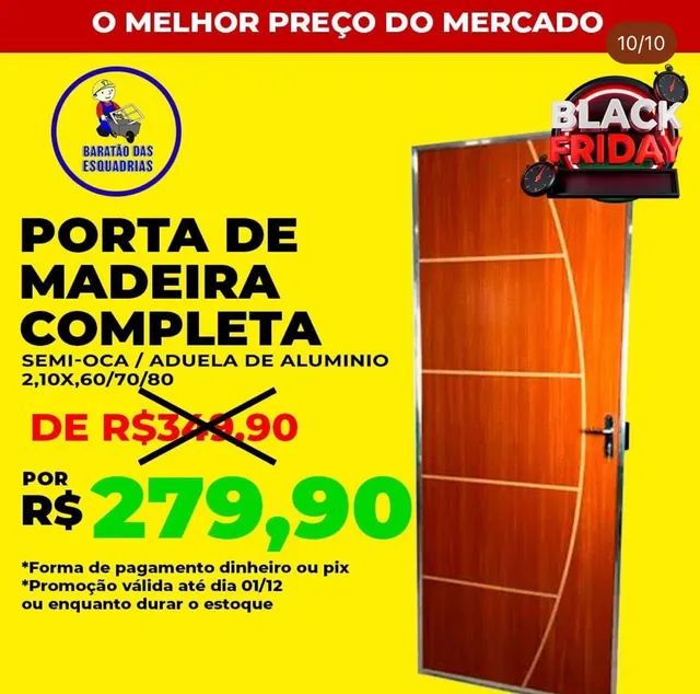 Porta de Madeira em Promoção