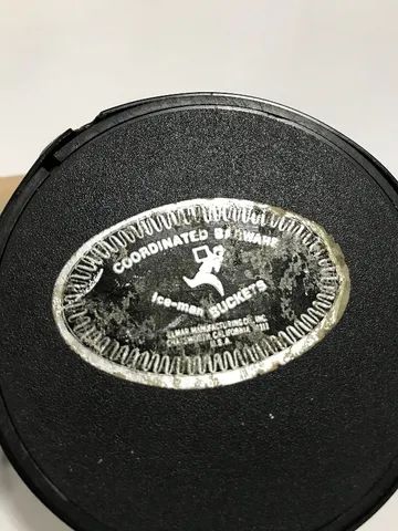 Raro Porta Copo de 1950 - IceMan Buckets (EUA)